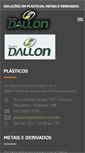 Mobile Screenshot of dallon.com.br